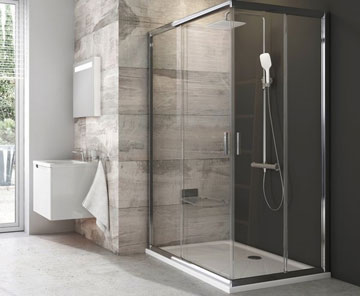 کابین دوش شیشه ای